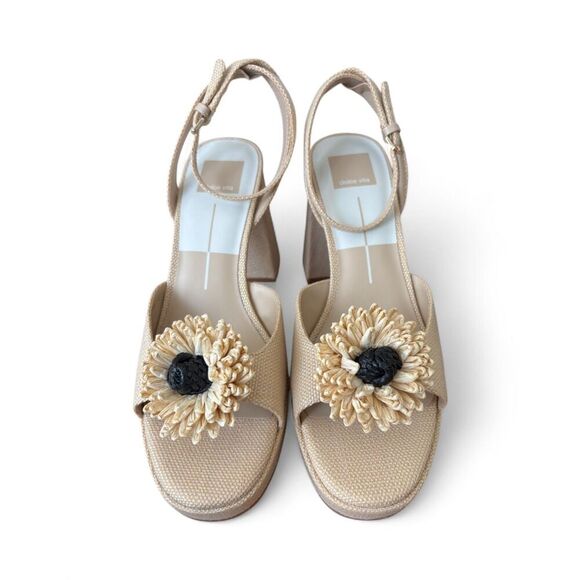 Dolce Vita Paulos Natural Woven Sandals – Size 9.5 – NIB - MSRP $150 - Picture 3 of 3